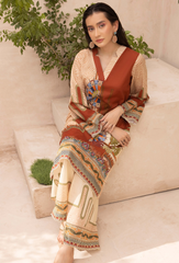 A La Mode By Humdum Unstitched 2 Piece Printed Lawn Vol-02 Collection'2024-D-04