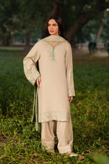 Winter Solstice By Panache Apparel Stitched 3 Piece Winter Collection'2026-Mistfall