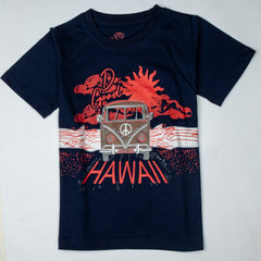 Kjunction Boys Half Sleeves-Printed T-Shirt (Do-Good)