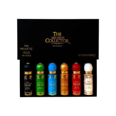 Alexandre J The Majestic Artdeco Majestic Oud + Vetiver + Vanilla + Amber + Jardin + Musk (6 X 8Ml) Giftset