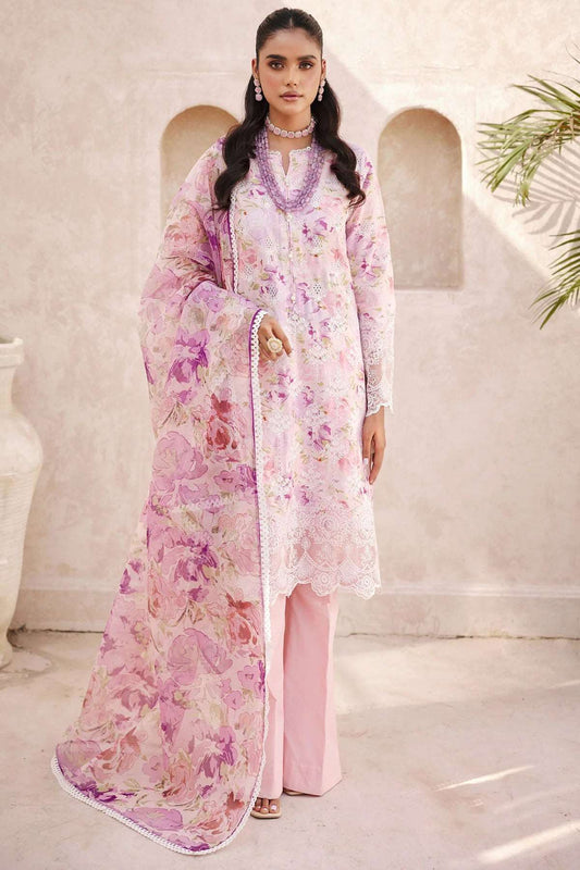 Amal by Motifz Unstitched 3 Piece Digital Print Emb Lawn Collection'2023-D-3738-Leah