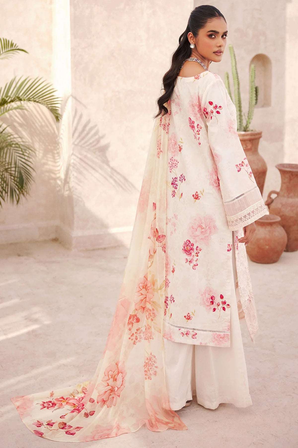 Amal by Motifz Unstitched 3 Piece Digital Print Emb Lawn Collection'2023-D-3739-Mia