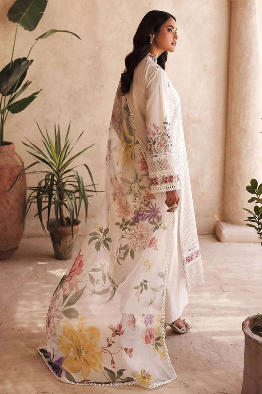 Amal by Motifz Unstitched 3 Piece Digital Print Emb Lawn Collection'2023-D-3744-Emilia