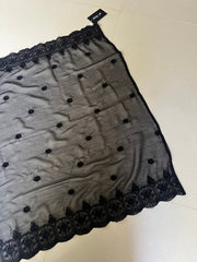 Deck Up Embroidered Chiffon Dupatta D#4