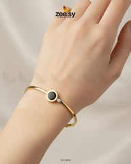 Drift Iridescent Roman Bracelet Golden Black - Zeesy Jewellery