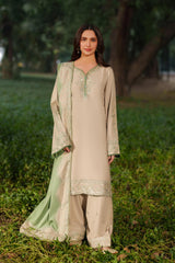 Winter Solstice By Panache Apparel Stitched 3 Piece Winter Collection'2026-Mistfall