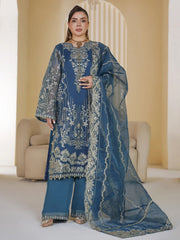 Aayra Stitched 3 Piece Luxury Formals Suit-FF005FP1-COB
