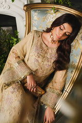 Ayla Paras By Pasha Unstitched 3 Piece Luxury Formals Collection'2024-PR104: Amber