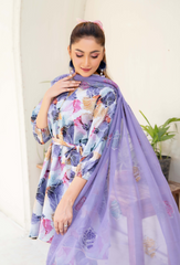 Ziva By Humdum Unstitched 3 Piece Printed Lawn Collection-D08