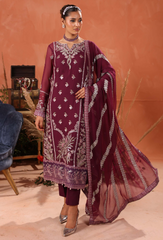 Heer By Humdum Stitched 3 Piece Formals Vol-02 Collection'2025-D09