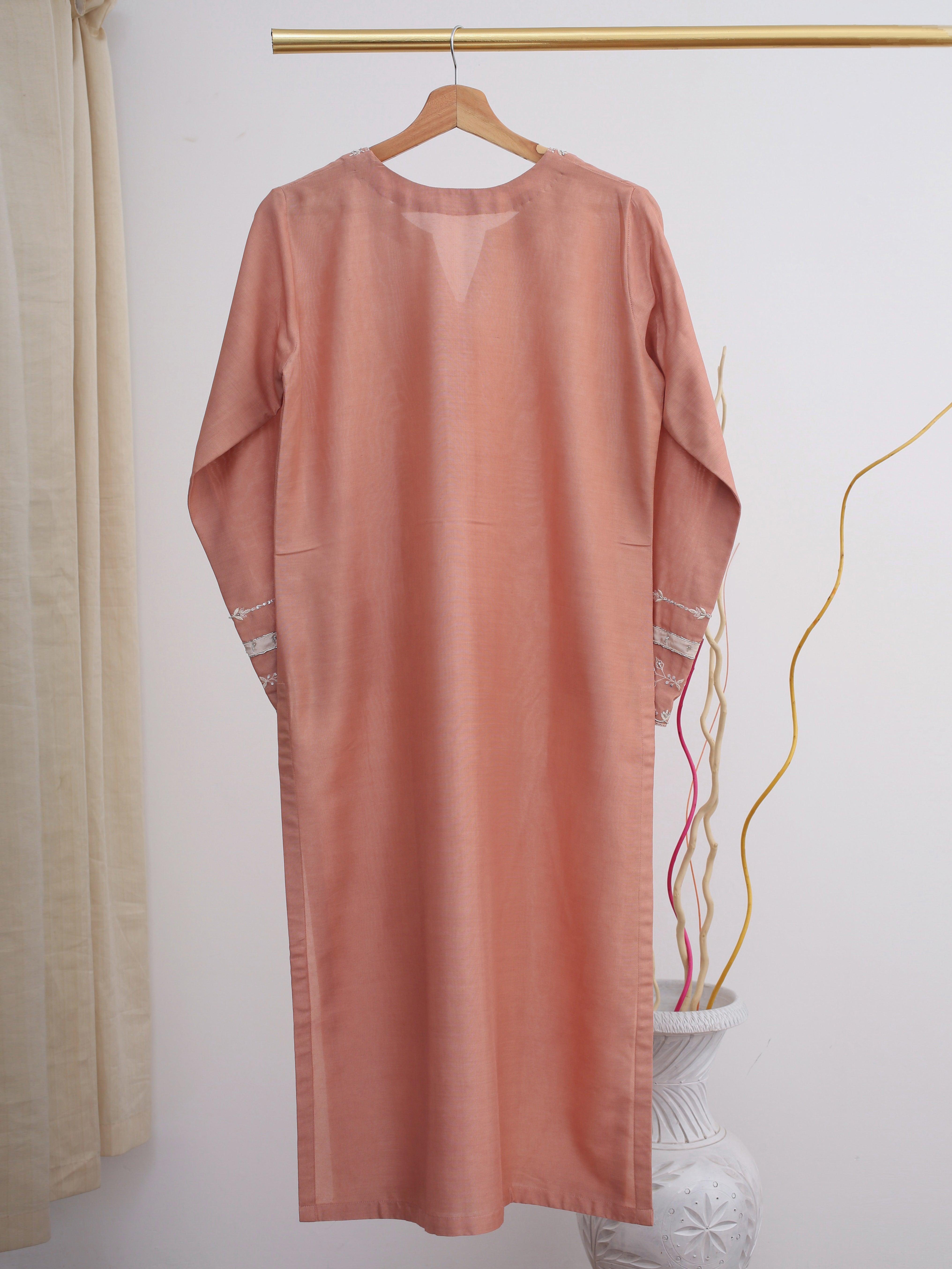 Bubblegum Pink Kurta - samawi