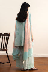 Coco By Zara Shahjahan Unstitched 3 Piece Prints Drop Two Suit-3B-SORA