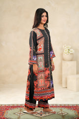 TBC Stitched 2 Piece Printed Summer Suit