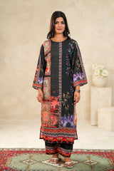 TBC Stitched 2 Piece Printed Summer Suit