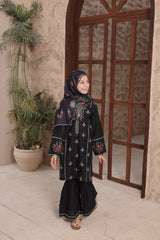 Suntex Stitched 3 Piece Girls Festive Premium Edition Suit-SH-2602