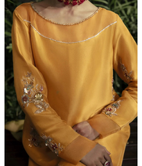 Luna By Mariam Malik Stitched 2 Piece Luxe Silk Pret Collection'2025-LUNA- Luxury Pret'24  - 1