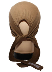 Hijab Ul Hareem Skin Plain Tie Bonnet Cap for Hijabs