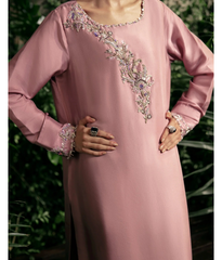 Luna By Mariam Malik Stitched 2 Piece Luxe Silk Pret Collection'2025-LUNA- Luxury Pret'24  - 7