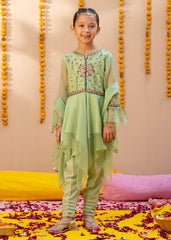 Modest Stitched 3 Piece Kids Formals Collection'2024-Naz