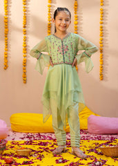 Modest Stitched 3 Piece Kids Formals Collection'2024-Naz