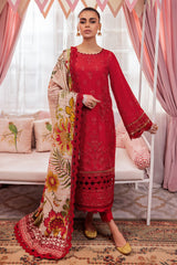 Maya by Nureh Unstitched 3 Piece Emb Lawn Collection'2024-NS-113