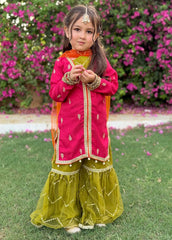 Modest Stitched 3 Piece Festive Collection-Noorani