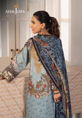 Asim Jofa Aira & Asra Pret Ajarp-27 Printed Lawn Stitched 3 Pcs