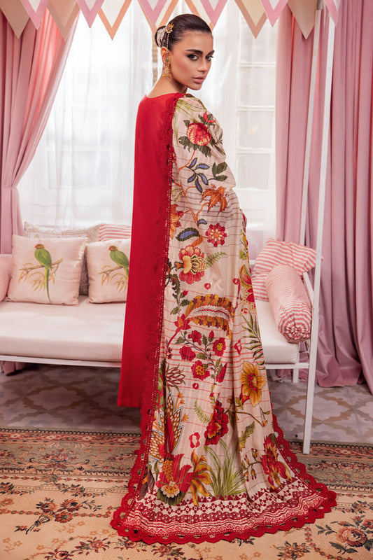 Maya by Nureh Unstitched 3 Piece Emb Lawn Collection'2024-NS-113