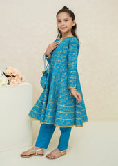 Modest Stitched 3 Piece Festive Collection-Asmani