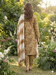 Dr Haris Unstitched 3 Piece Printed  Lawn Vol-03 Suit-DRP-023