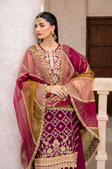 Zarposh Unstitched 3 Piece Formals Collection-MIRAKA