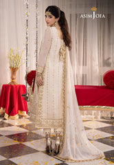 Asim Jofa Abresham '23 Ajab-21 Embroidered Chiffon 3 Pcs