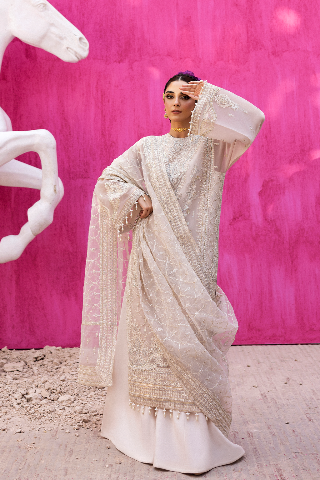 The Empress Wedding By Emaan Adeel Unstitched 3 Piece Formals Collection'2025-Lumesse