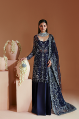 Celestique By Emaan Adeel Unstitched 3 Piece Wedding Formals Suit-ELYSIAN