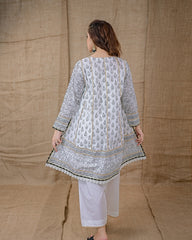 Ayla Studio Stitched Luxury Collection'2025-Asbp-103 Dobby Spring 2Pcs