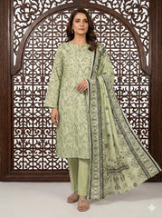 Dr Haris Unstitched 3 Piece Printed  Lawn Vol-04 Suit-DRP-031
