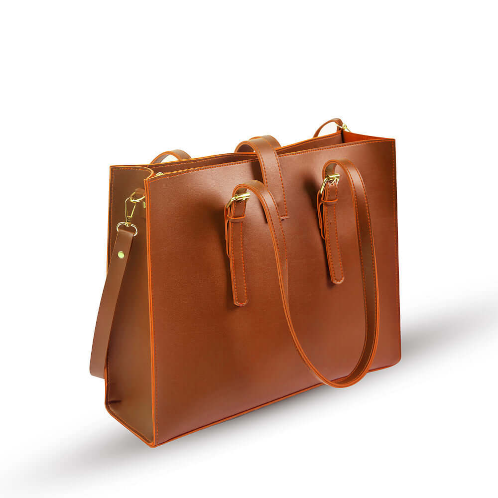 BLOSSOM 3 PCS BROWN - Bag X