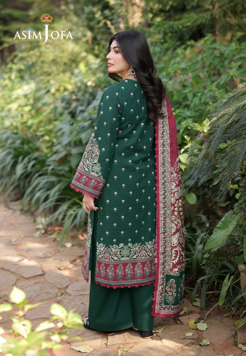Asim Jofa Designers Limited Edition Ajuwd-40 Printed Stitched 3 Pcs
