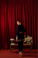 Bagh-E-Makhmal Separates By Zaaviay Stitched Dewdrop (Two Piece)
