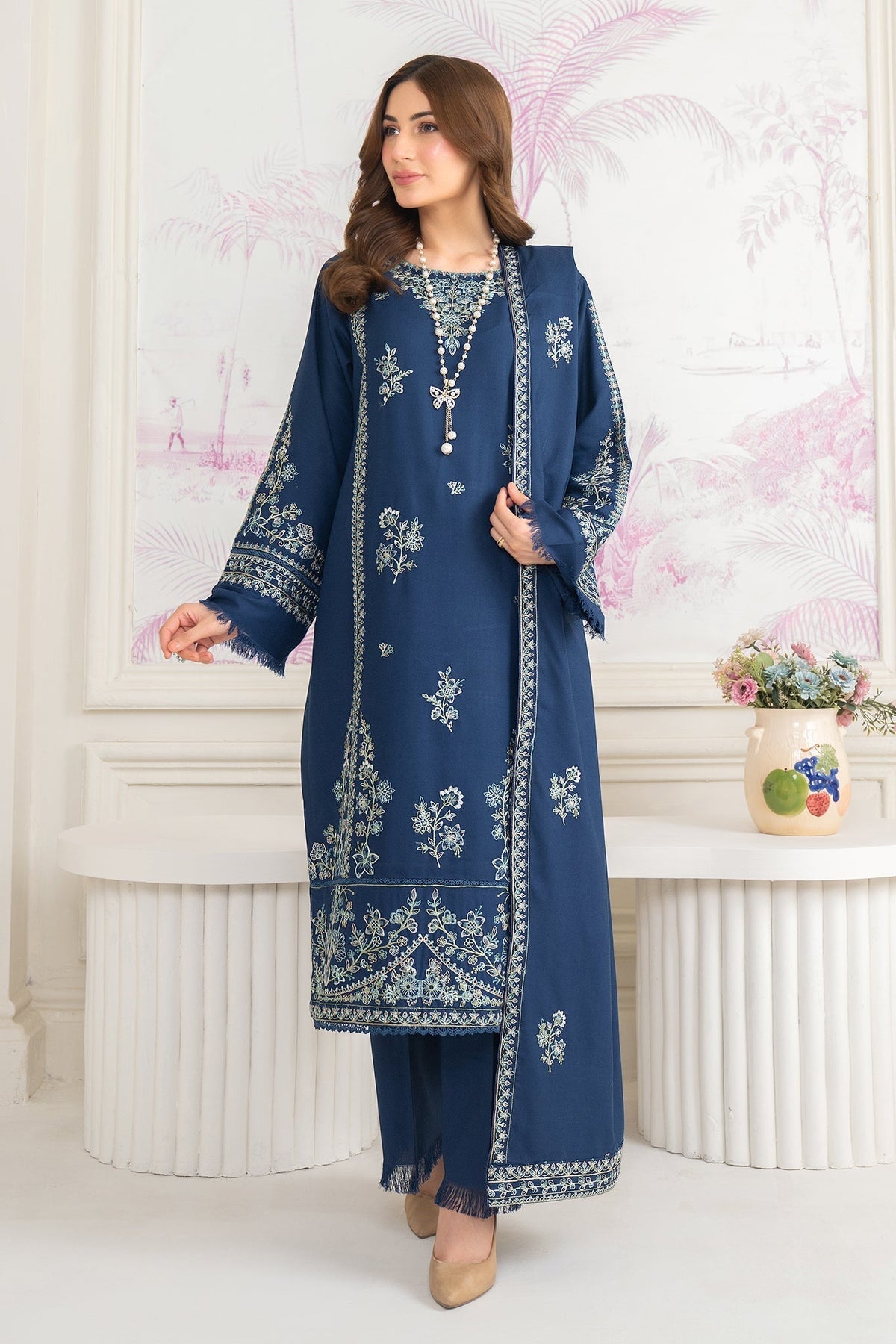 Winter Basics by Panache Apparel Stitched Collection-Frosted Dew