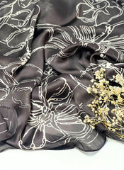 Hijab Ul Hareem Printed Hijabs-White