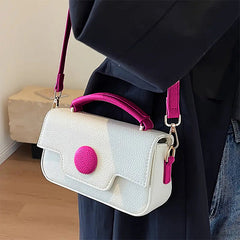 Fineur - Dot Luxe Crossbody Bag - White