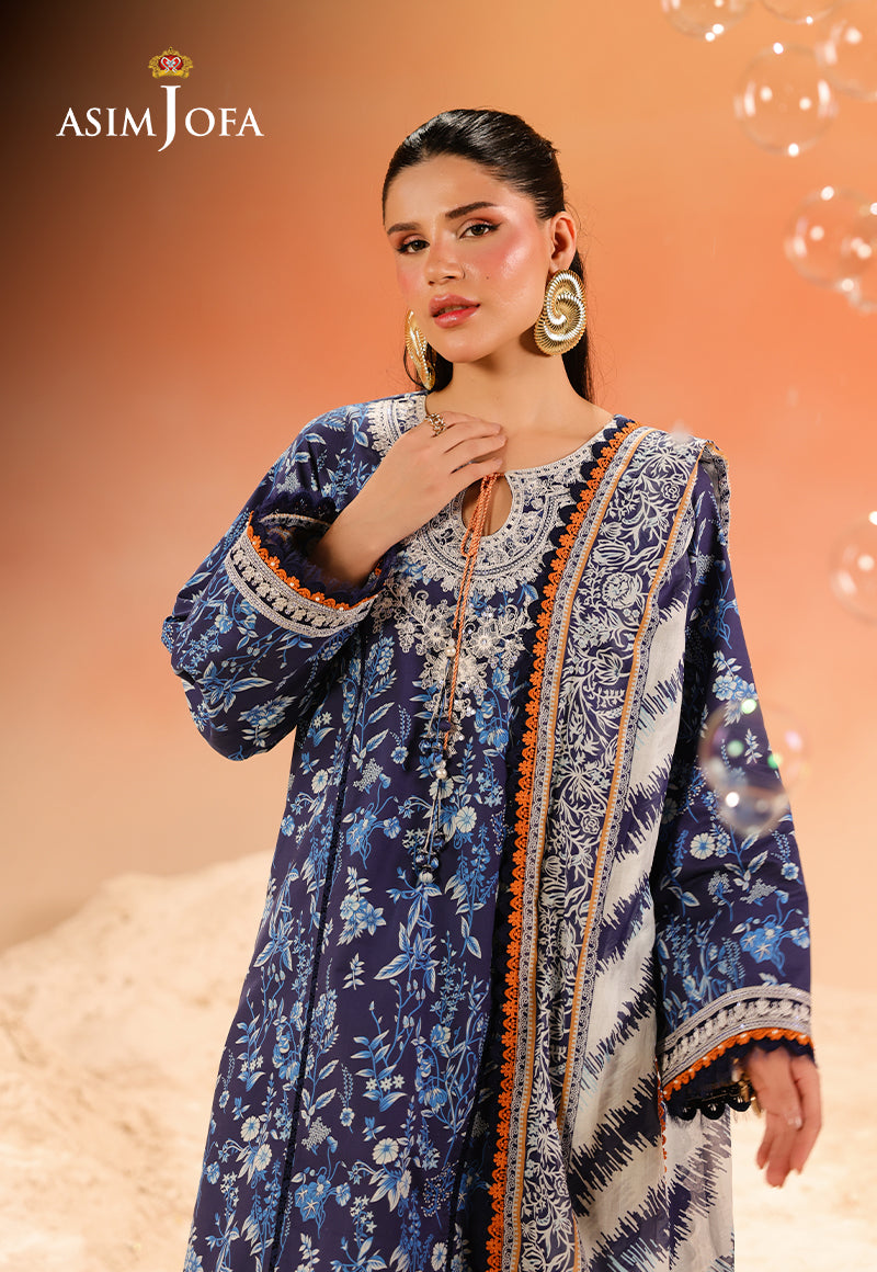 Rhapsody By Asim Jofa Unstitched 3 Piece Summer Collection'2025 Ajubu-23