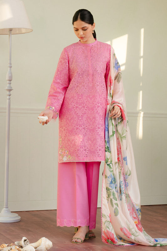 Coco By Zara Shah Jahan Unstitched 3 Piece Summer Lawn Collection'2025-03-A-Tina