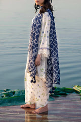 M Basics By Maria B Unstitched 3 Piece Emb Lawn Eid 2 Collection'2024-D-01-A