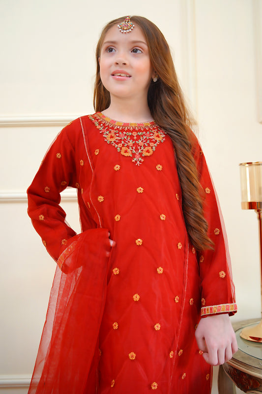 Meethi Eid By Shanzey Stitched 3 Piece Formals Collection-SHK-4011