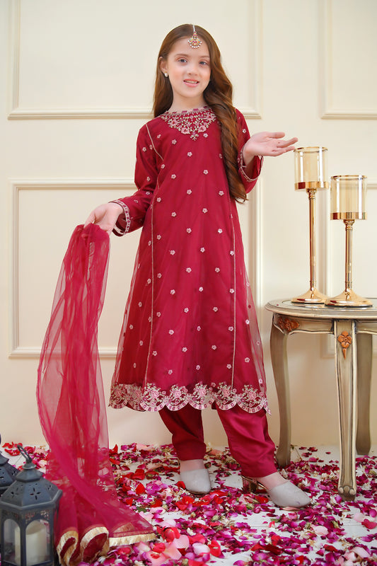 Meethi Eid By Shanzey Stitched 3 Piece Formals Collection-SHK-4012