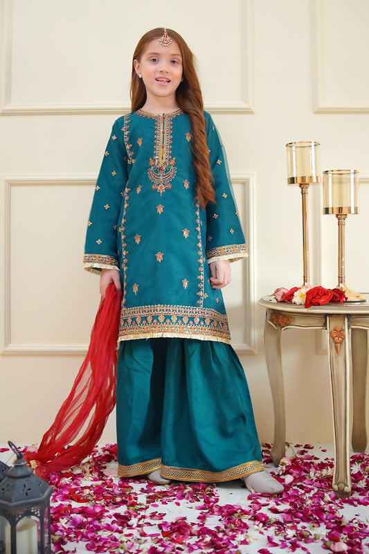 Meethi Eid By Shanzey Stitched 3 Piece Formals Collection-SHK-4015