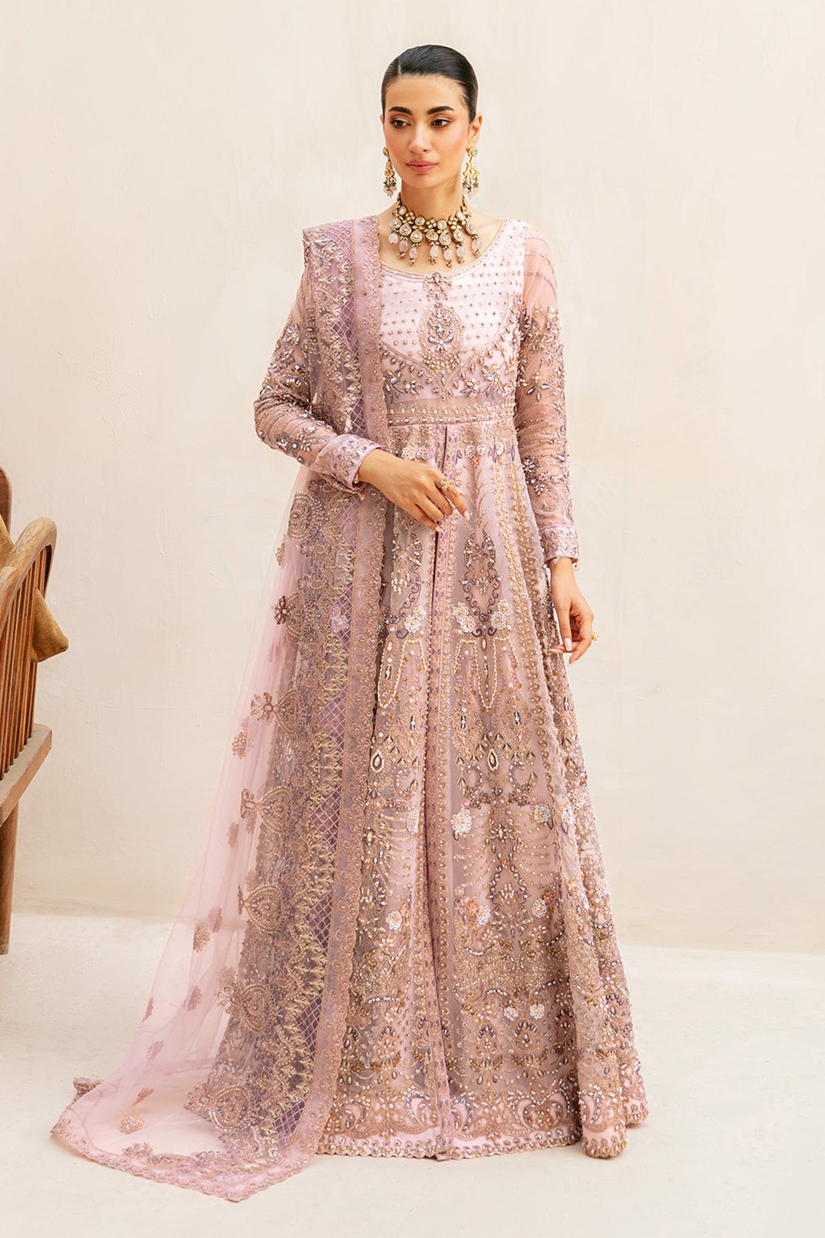 Ramsha Unstitched 3 Piece Luxury Festive Wedding Vol-04 Collection'2024-HB-401