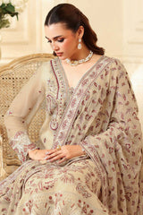 Dastan by Ramsha Unstitched 3 Piece Formals Vol-04 Collection'2025-T-401